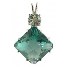Siberian Green Quartz Regular Magician Stone™ with Prasiolite Super Nova™
