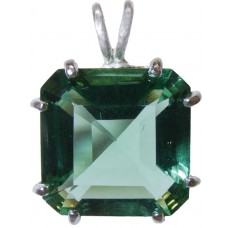 Tibetan Green Obsidian Earth Heart Crystal™