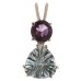 Blue Topaz Mini Super Nova™ Trillion with Round Cut Danburite