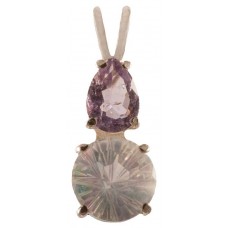 Angel Topaz Mini Super Nova™ with Pear Cut Amethyst
