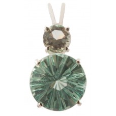 Colombian Obsidian Super Nova™ with Round Cut Andaras Crystal Glass