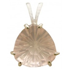 Rose Quartz Super Nova™ Trillion 15mm
