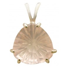 Rose Quartz Super Nova™ Trillion 12mm