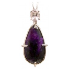 Sugalite Free Form With Morganite