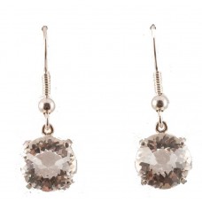 Clear Quartz Radiant Heart Crystal™ Earrings