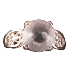Rose Quartz Radiant Heart Crystal™ Ring
