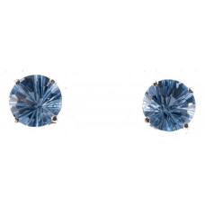 Siberian Blue Quartz Super Nova™ Post Earrings