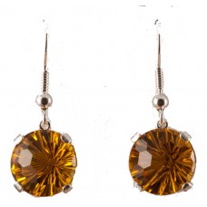 Siberian Gold Quartz Super Nova™ Regular Dangle Earrings