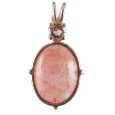 Strawberry Quartz with Round Cut Morganite