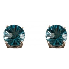 Tibetan Blue Obsidian Super Nova™ Post Earrings