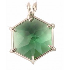 Tibetan Green Obsidian Flower of Life™