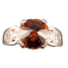 Siberian Gold Quartz Radiant Heart Crystal™  Ring